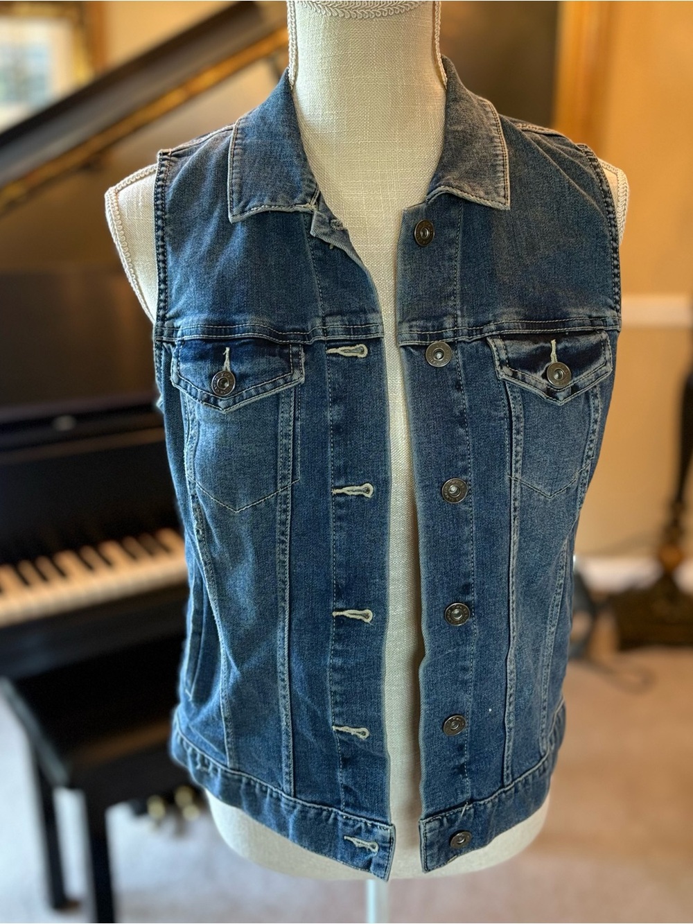 Vince Camuto Denim Vest